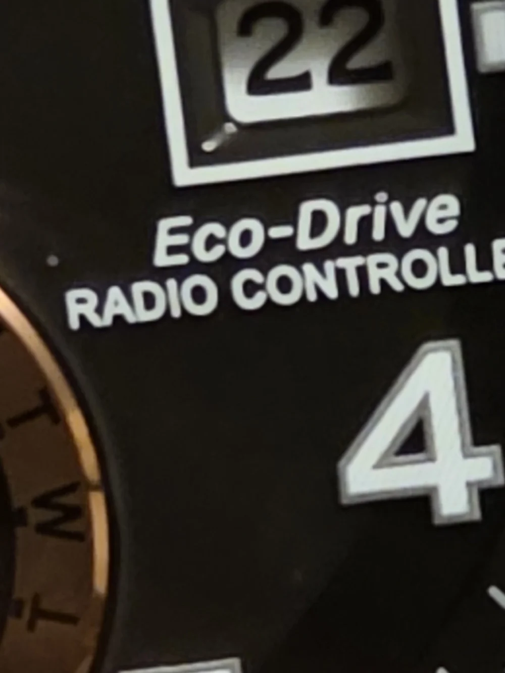 Citizen Eco Drive Radio Solar Watch AT8126-02E Used